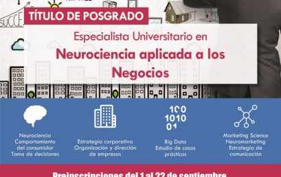 NUEVO TITULO PROPIO EN LA FACULTAD DE COMERCIO: ESPECIALISTA UNIVERSITARIO EN NEUROCIENCIA APLICADA A LOS NEGOCIOS