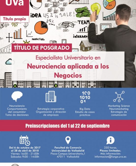 NUEVO TITULO PROPIO EN LA FACULTAD DE COMERCIO: ESPECIALISTA UNIVERSITARIO EN NEUROCIENCIA APLICADA A LOS NEGOCIOS