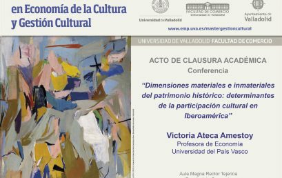 Máster Universitario en Economía de la Cultura y Gestión Cultural