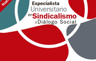 Nota informativa Título de Especialista Universitario en Sindicalismo y Diálogo Social, curso 2018-19