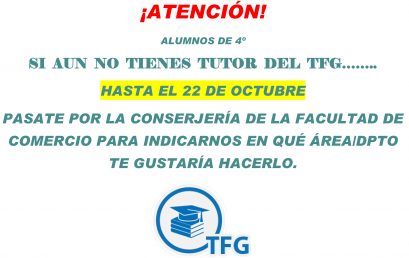 SI  AUN  NO  TIENES  TUTOR  DEL  TFG……..