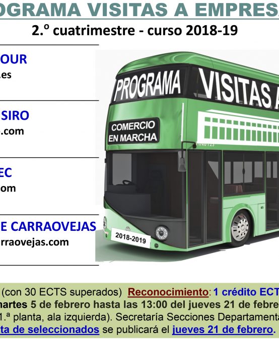 Programa visitas a empresas: Pago de Carraovejas