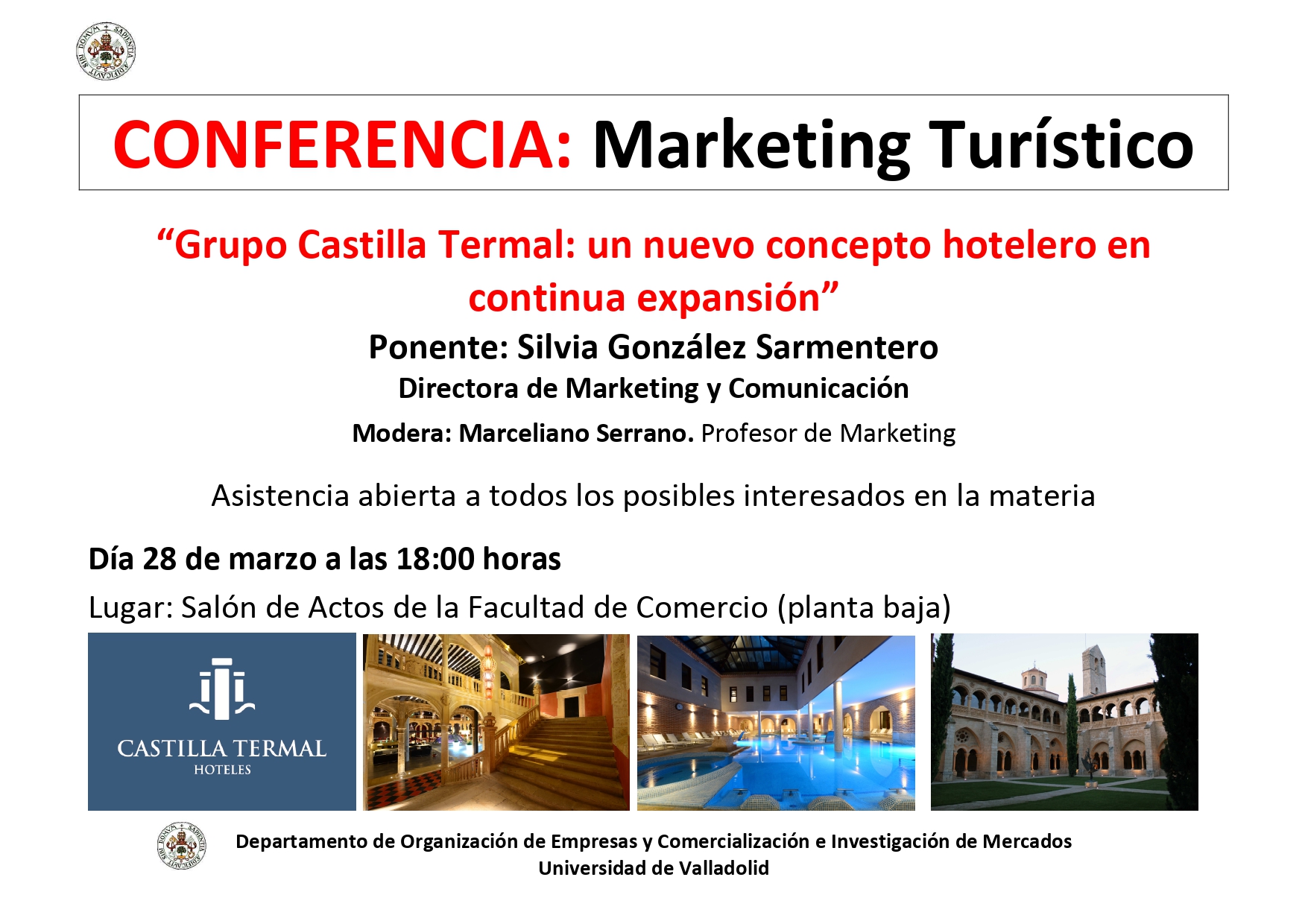 Conferencia: Marketing Turístico