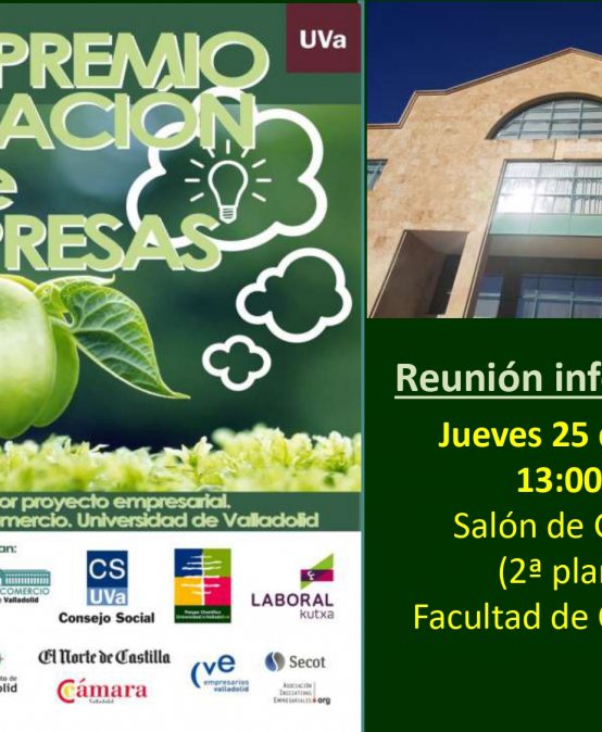 XII Premio Creación de Empresas: Reunión Informativa