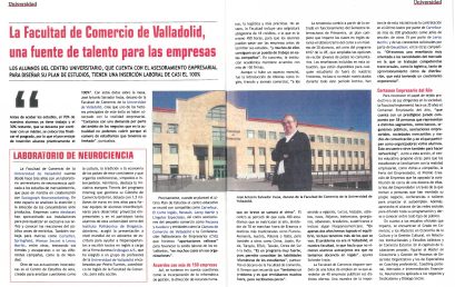 Facultad de Comercio de Valladolid, una fuente de talento para las empresas