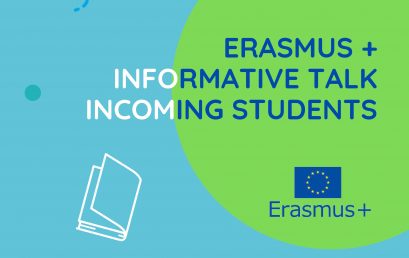 Erasmus + Informative talk Incoming students