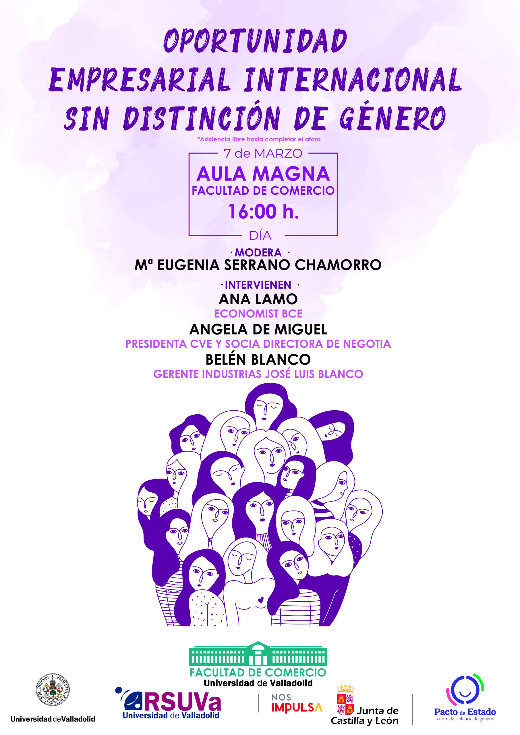 OPORTUNIDAD EMPRESARIAL INTERNACIONAL SIN DISTINCIÓN DE GÉNERO (7 de marzo. 16:00)