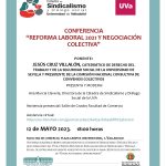 CONFERENCIA “REFORMA LABORAL 2021 Y NEGOCIACIÓN COLECTIVA”