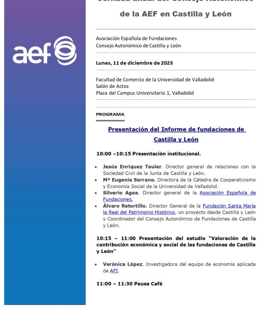 Jornada anual del Consejo Autonómico de la AEF en Castilla y León
